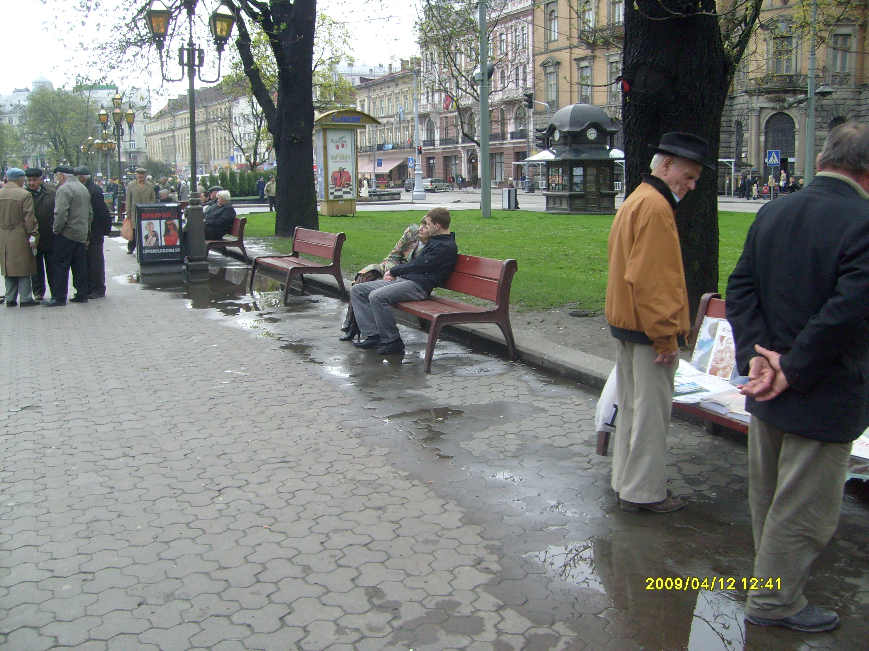 byli zakochani ...